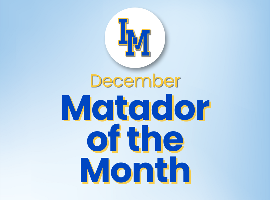 December Matadores of the Month