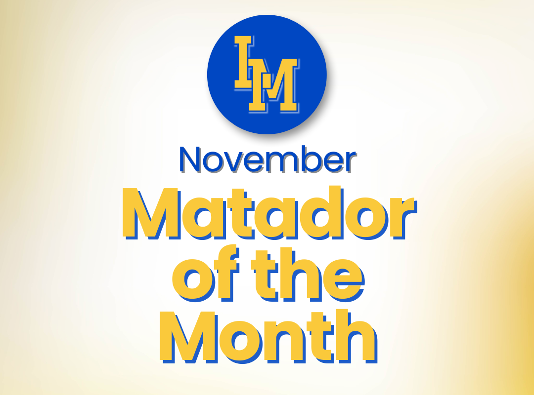 November Matadores of the Month