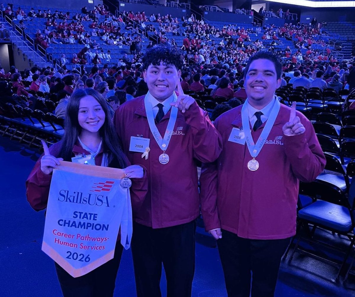Marcus Salazar, Julissa Romo and Joshua Martinez